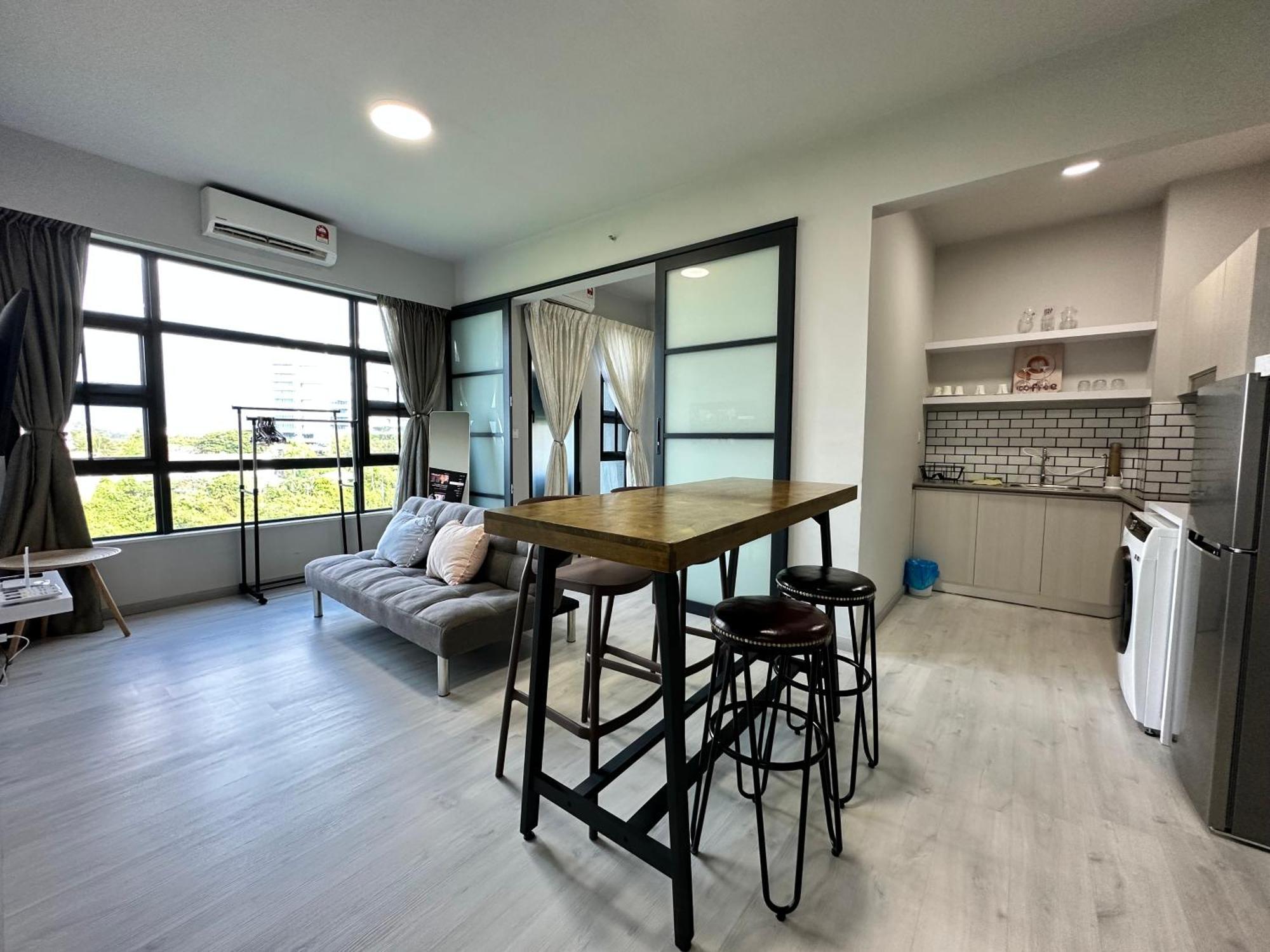 L Homestay Jesseltonquay Jq Kk City亚庇市区中心民宿2房1厕 كوتا كينابالو المظهر الخارجي الصورة