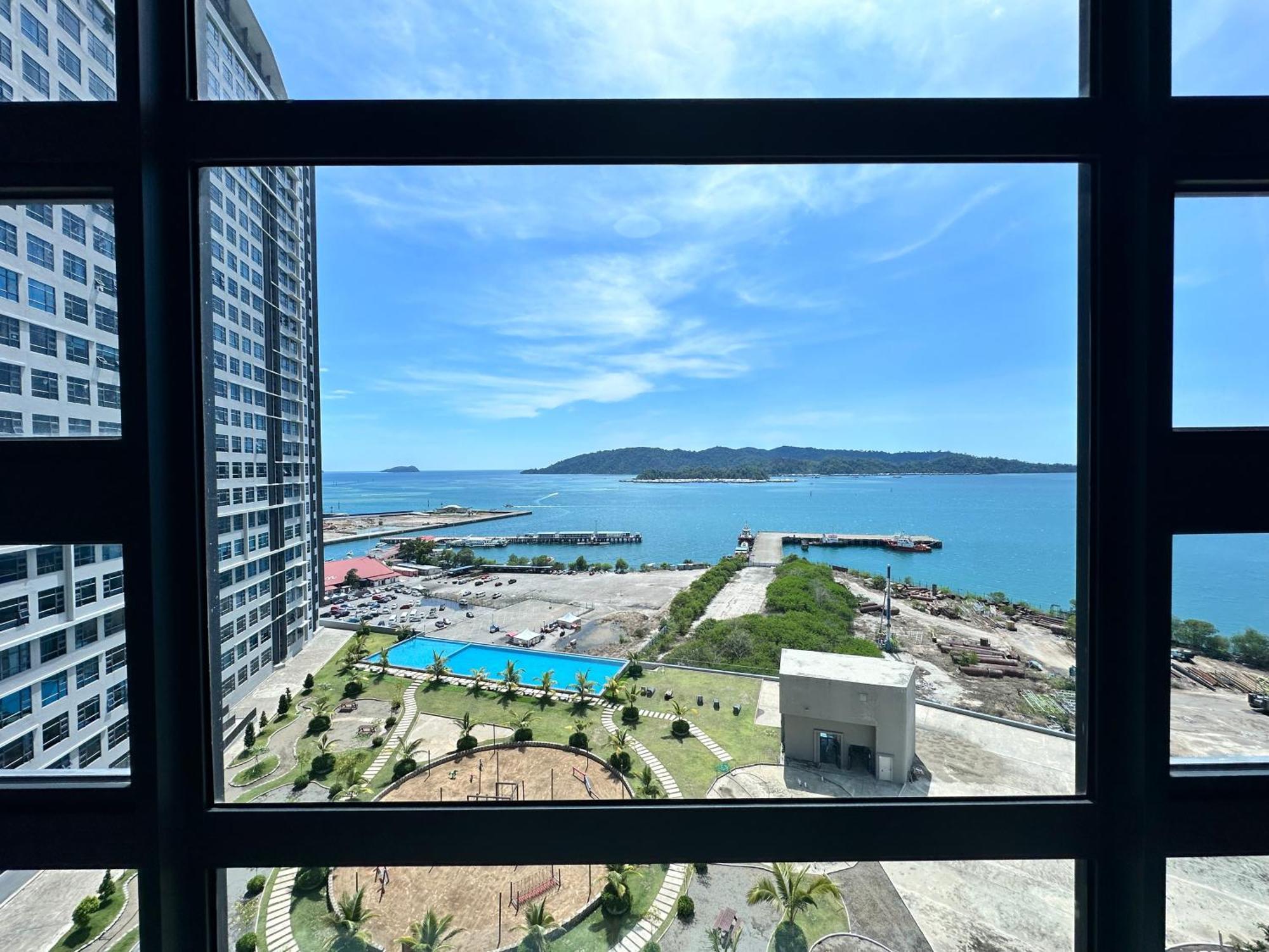 L Homestay Jesseltonquay Jq Kk City亚庇市区中心民宿2房1厕 كوتا كينابالو المظهر الخارجي الصورة