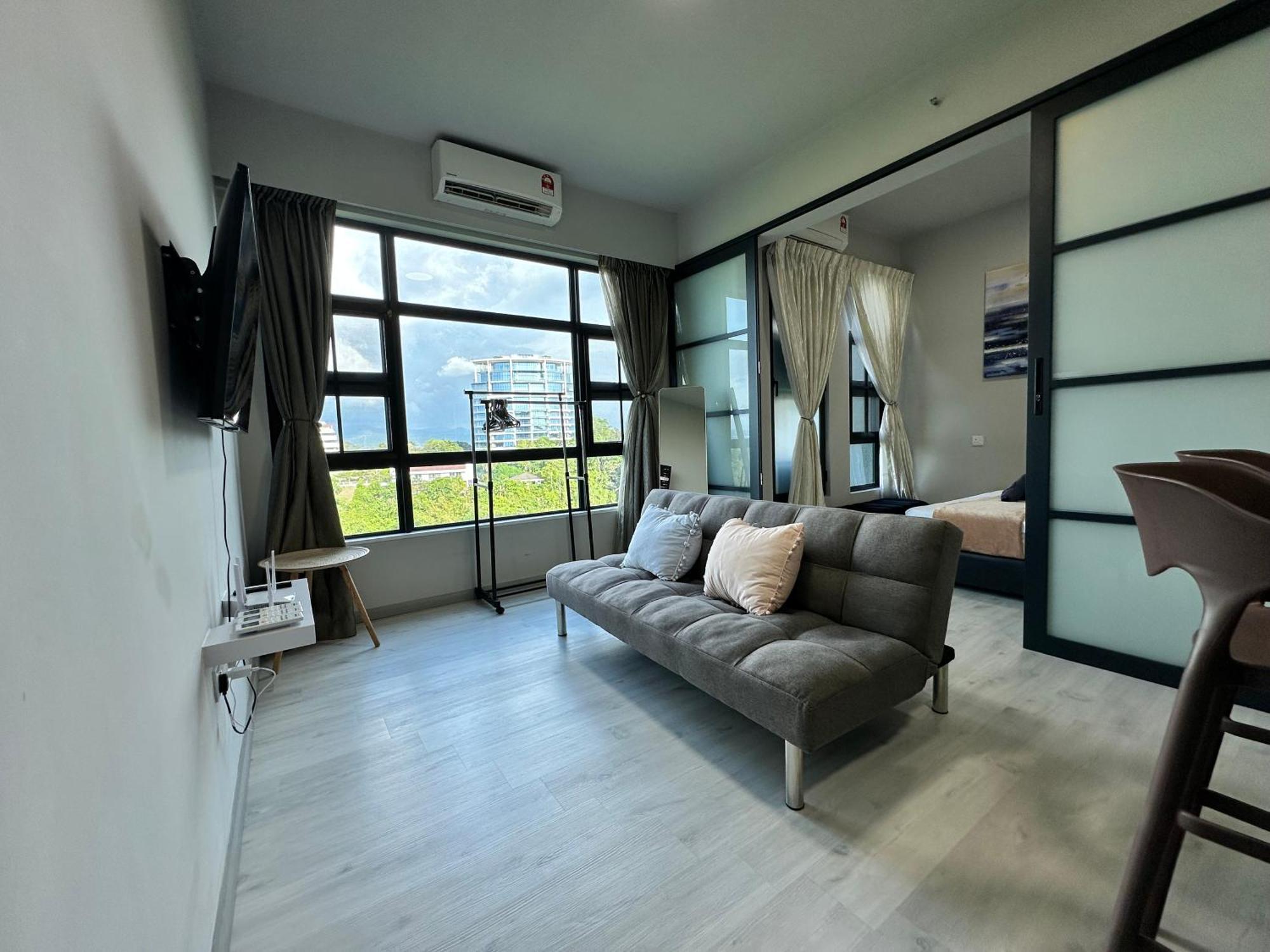 L Homestay Jesseltonquay Jq Kk City亚庇市区中心民宿2房1厕 كوتا كينابالو المظهر الخارجي الصورة