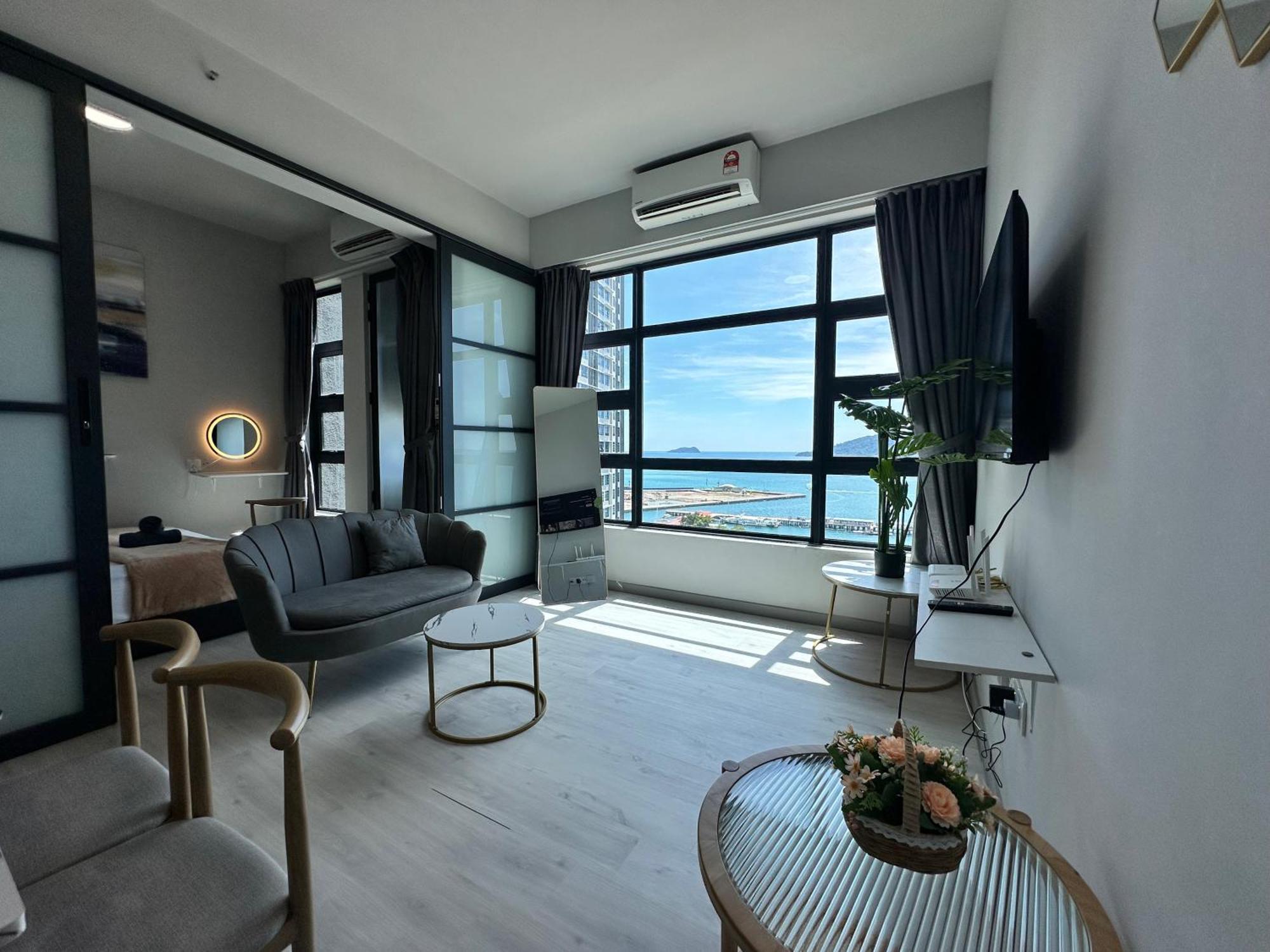 L Homestay Jesseltonquay Jq Kk City亚庇市区中心民宿2房1厕 كوتا كينابالو المظهر الخارجي الصورة