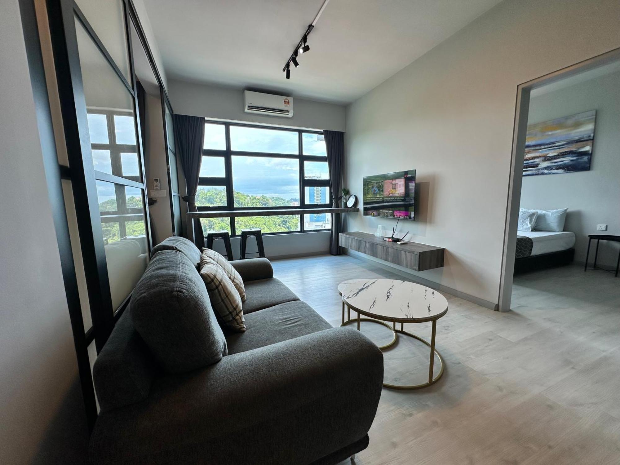 L Homestay Jesseltonquay Jq Kk City亚庇市区中心民宿2房1厕 كوتا كينابالو المظهر الخارجي الصورة