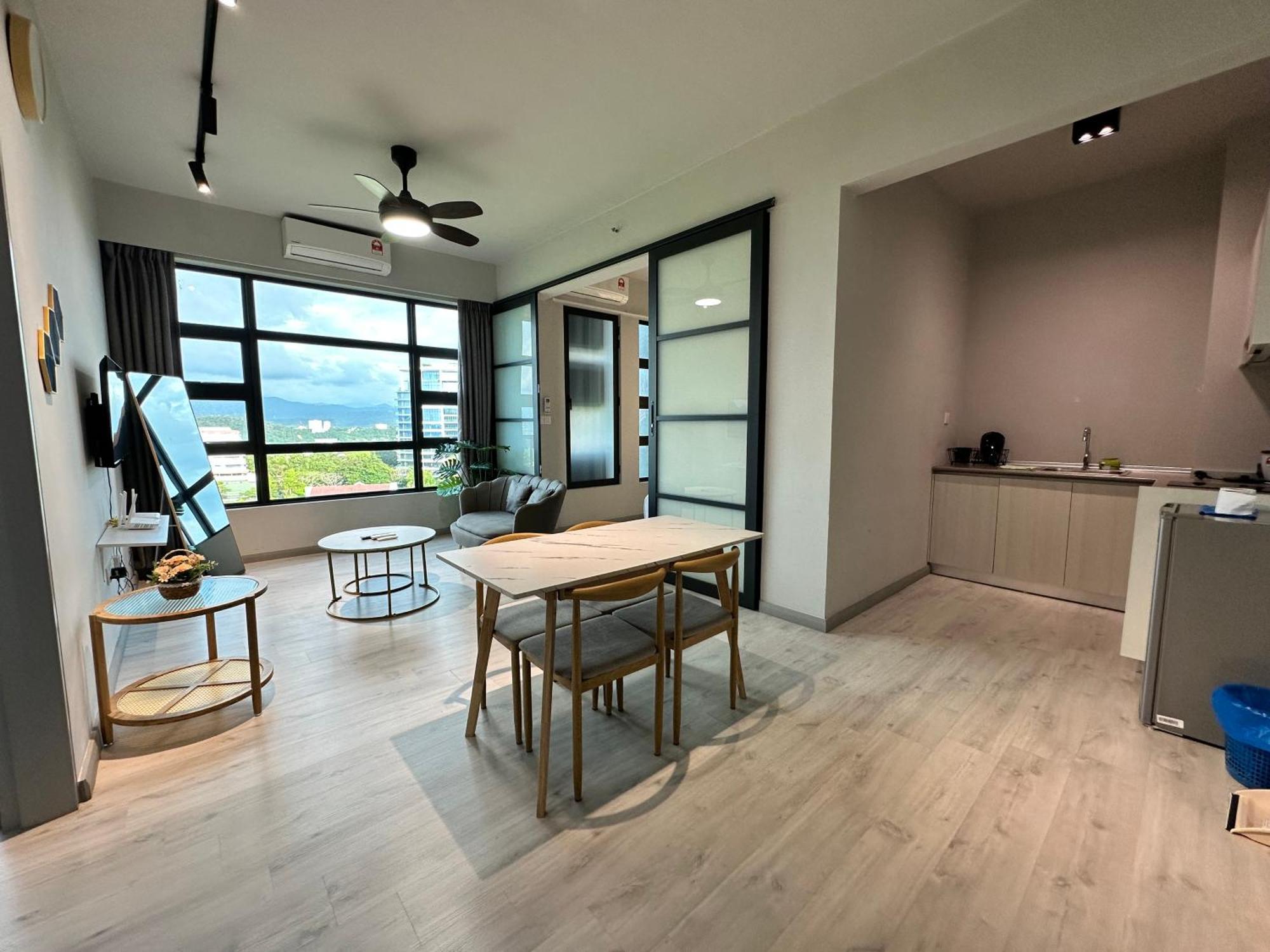 L Homestay Jesseltonquay Jq Kk City亚庇市区中心民宿2房1厕 كوتا كينابالو المظهر الخارجي الصورة