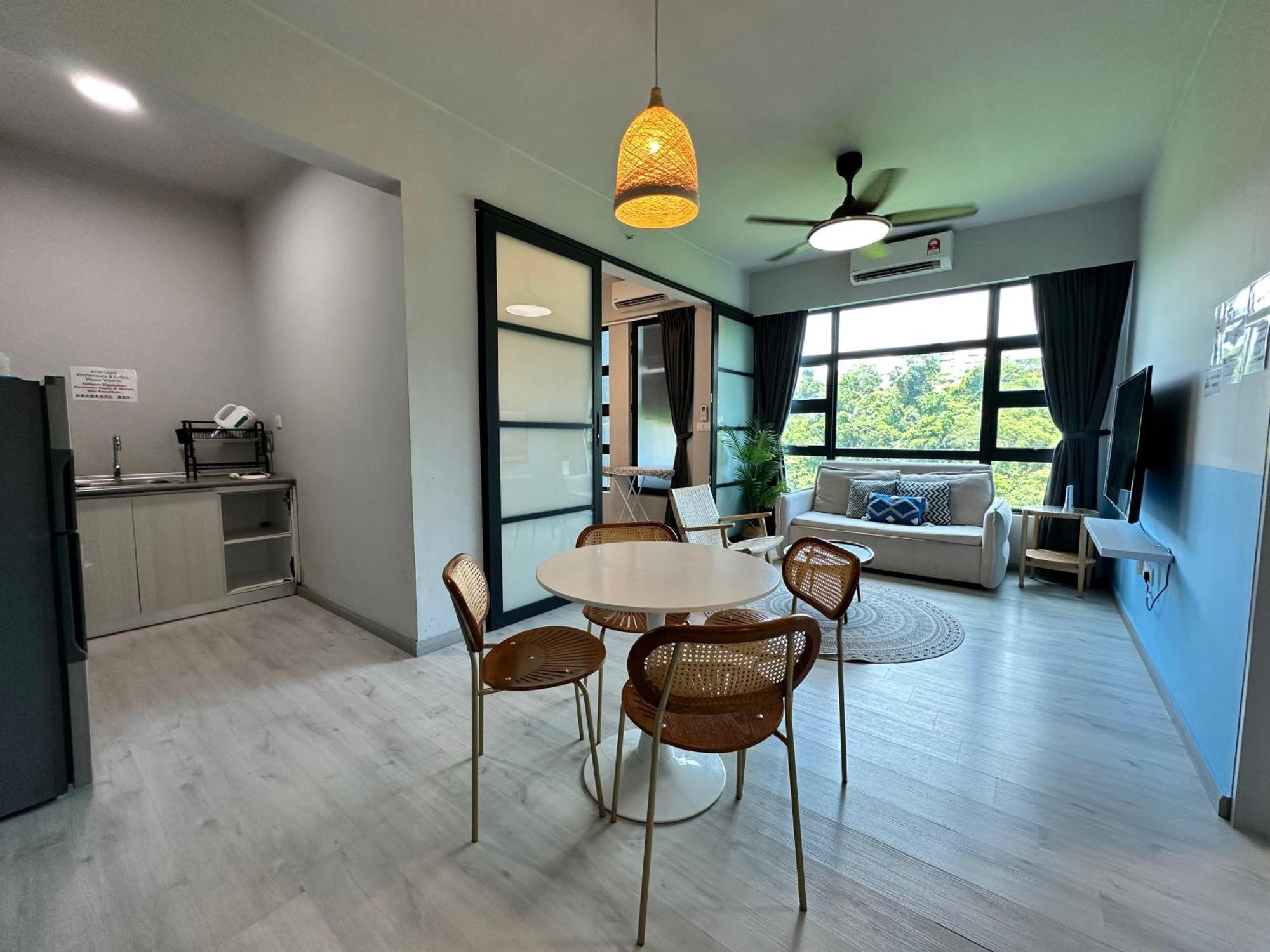 L Homestay Jesseltonquay Jq Kk City亚庇市区中心民宿2房1厕 كوتا كينابالو المظهر الخارجي الصورة