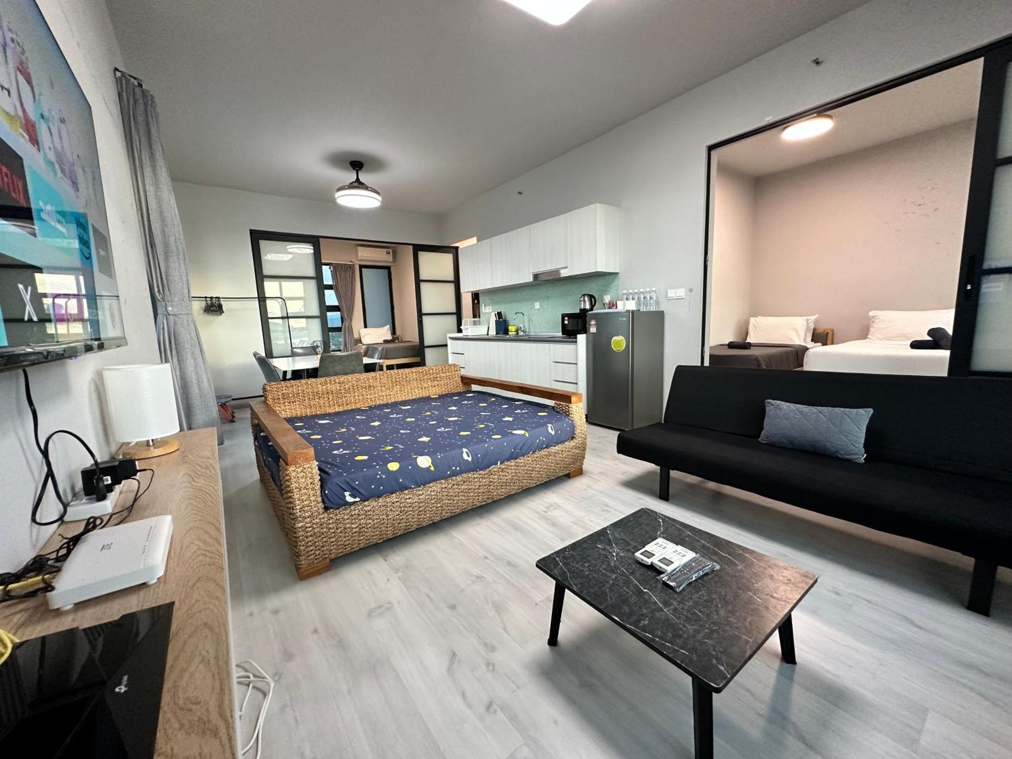 L Homestay Jesseltonquay Jq Kk City亚庇市区中心民宿2房1厕 كوتا كينابالو المظهر الخارجي الصورة